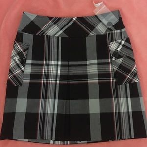 Pleated designer skirt